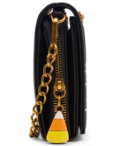 Betsey Johnson Gourdgous Wallet Crossbody In Black