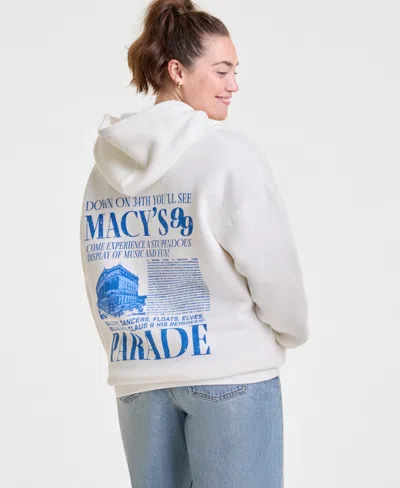 Macy's Thanksgiving Day Parade 2025 Men's And Women's Hoodie Sweatshirt,  Exclusive In White