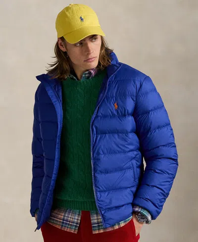 Polo Ralph Lauren Down Jacket In Blue