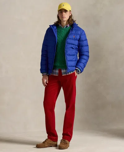 Polo Ralph Lauren Down Jacket In Blue