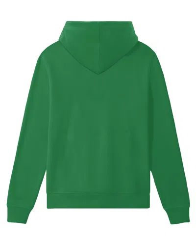 Hybrid Men's Santa Mickey Graphic Long Sleeve Hoodie In Green