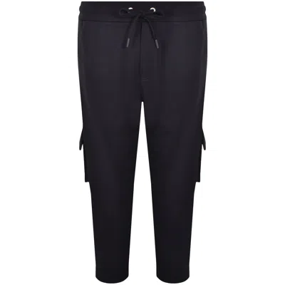 Moose Knuckles Hartsfield Cargo Joggers Navy In Blue