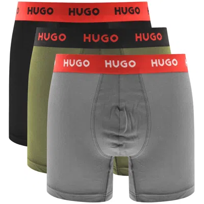 Hugo Boss Hugo 3 Pack Boxers Multi In Multi