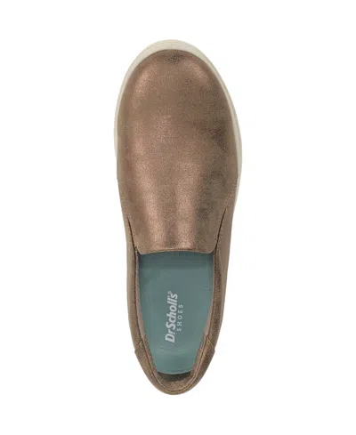 Dr. Scholl's Women's Madison Cloud Slip On Sneakers In Brown