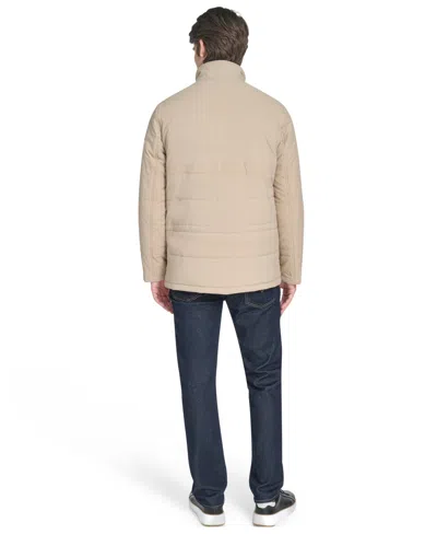Cole Haan Men's Stretch Quilted Jacket In Brown