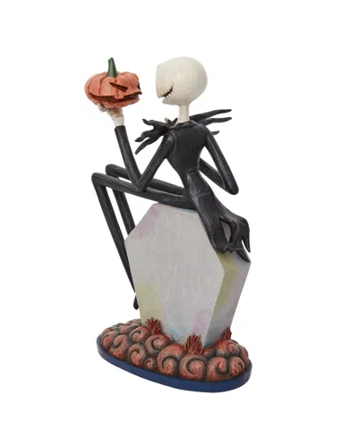 Jim Shore Disney Traditions Jack On Gravestone In Multi
