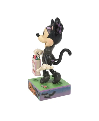 Jim Shore Disney Traditions Minnie Black Cat Costume In Multi