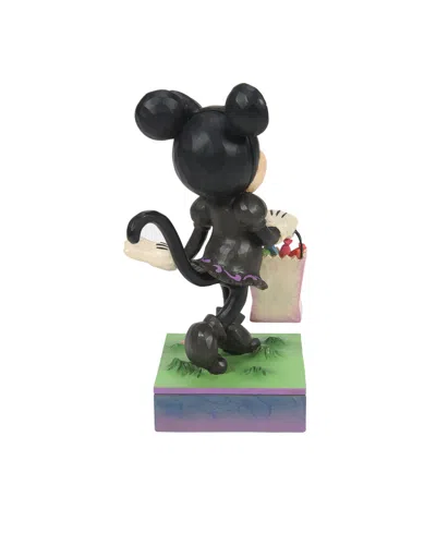 Jim Shore Disney Traditions Minnie Black Cat Costume In Multi