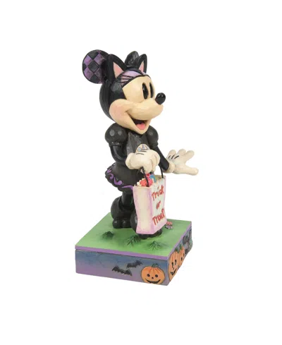 Jim Shore Disney Traditions Minnie Black Cat Costume In Multi