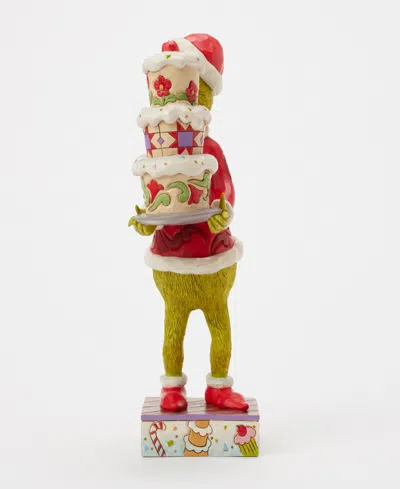 Jim Shore Grinch With Grinchy Cake In Multi