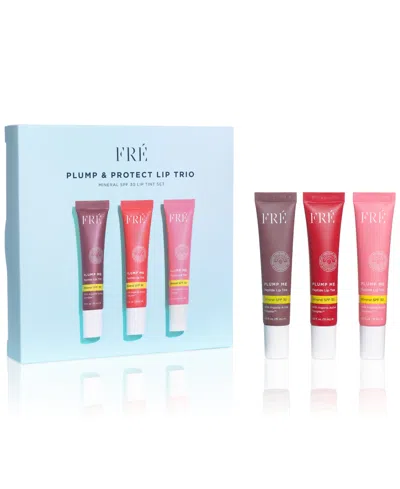Fre 3-pc. Plump & Protect Mineral Spf 30 Lip Tint Set In Transparent