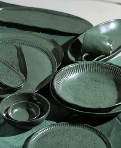 Porto Brasil Organic Mug Set Of 4 In Green