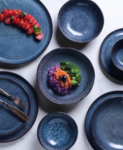 Porto Brasil Dessert Plate Set Of 6 In Blue