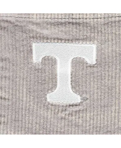 Gameday Couture Women's  Gray Distressed Tennessee Volunteers Vintage-like Wash Corduroy Full-snap Ho In Gray