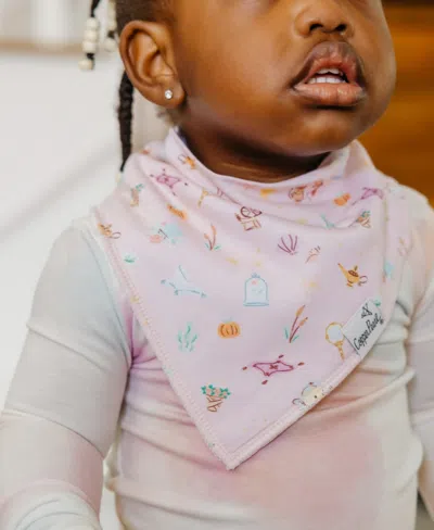 Copper Pearl Baby Girls 4-pack Disney Princess Bandana Bib Set In Multi