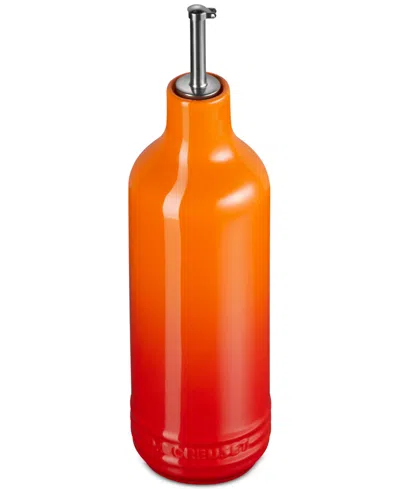 Le Creuset Stoneware Signature 20-oz. Oil Cruet In Orange