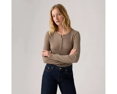 Levi's Dana Henley In Multi