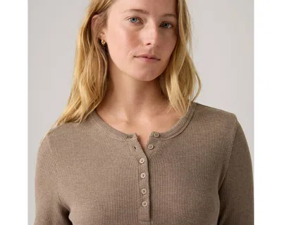 Levi's Dana Henley In Multi