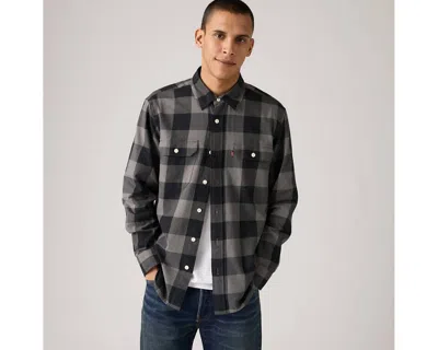 Levi's Jackson Worker Overshirt In Pattern