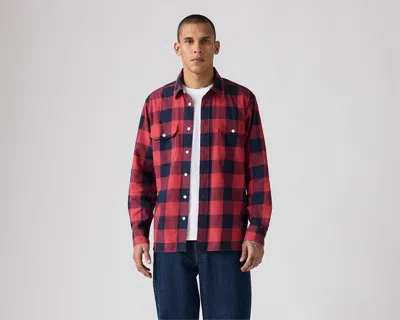 Levi's Jackson Worker Overshirt In Pattern