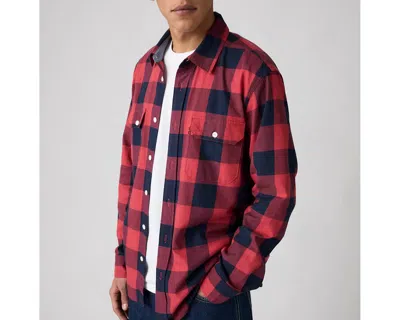Levi's Jackson Worker Overshirt In Pattern