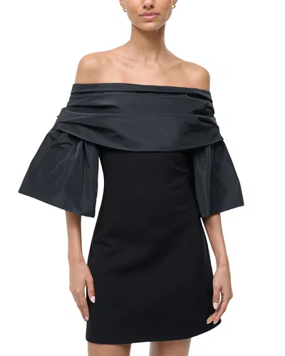 Staud Harper Dress In Black