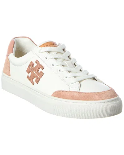 Tory Burch Colorblocked Leather Sneaker In Multi