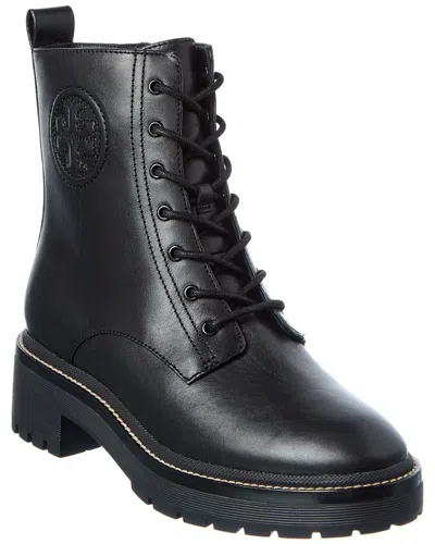 Tory Burch Miller Lug Sole Leather Bootie In Multi
