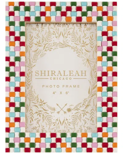 Shiraleah Viva 4 X 6 Mosaic Picture Frame In Multi
