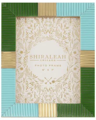 Shiraleah Viva 5 X 7 Colorblocked Picture Frame In Multi