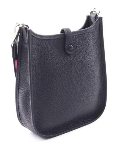 Pre-owned Hermes 2024 Clemence Evelyne 16 Crossbody Bag In Blue