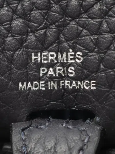 Pre-owned Hermes 2024 Clemence Evelyne 16 Crossbody Bag In Blue