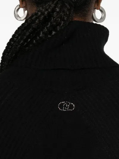 Liu •jo Wool Dress In Black