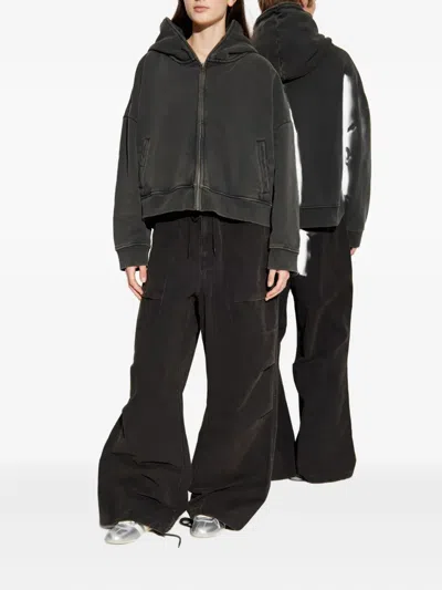 Entire Studios Drawstring Pocket Trousers In Black
