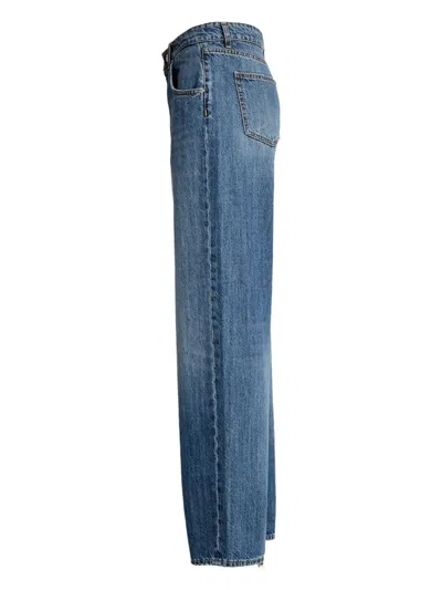 Department Five Pop Five-pocket Jeans In Blue