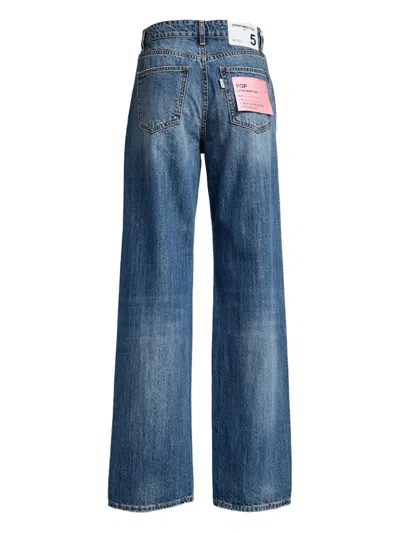 Department Five Pop Five-pocket Jeans In Blue