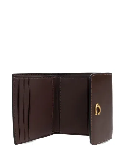 Coach Mila Logo Pattern Wallet In Neutral