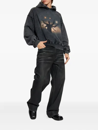 Misbhv Moons & Melodies Hoodie In Blue