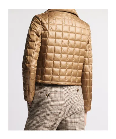 Fay 3 Hooks In Technical Checkered Fabric In Gold