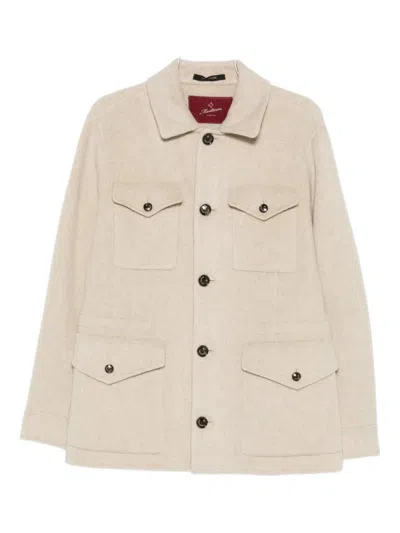 Montecore Jacket With Pockets In Neutral