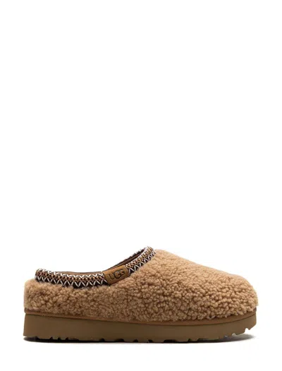 Ugg 20mm Tasman Maxi Curly Loafers In Brown