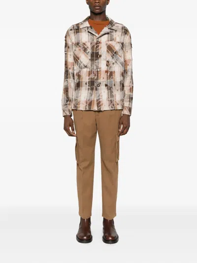 Imperial Plaid Shirt In Brown