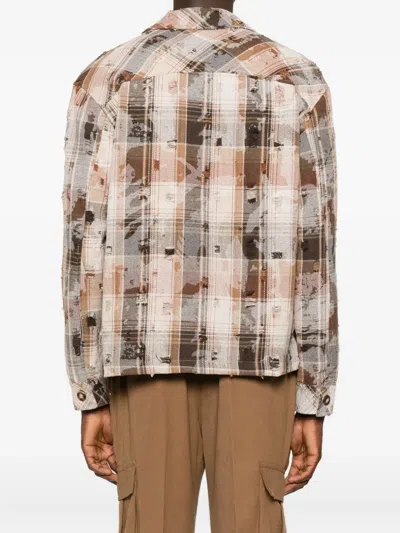 Imperial Plaid Shirt In Brown