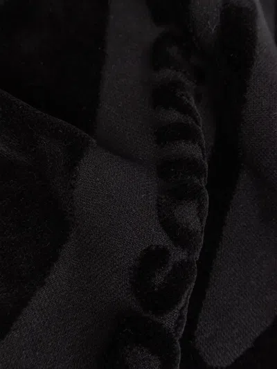 Dsquared2 Logo-detail Bath Towel In Black