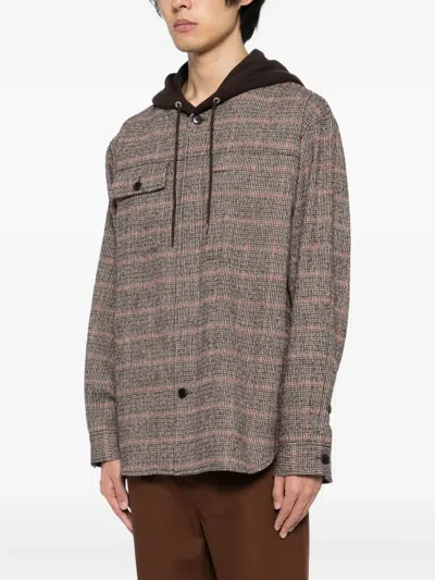 Undercover Brown Up2e4407-1 Hoodie In Multi