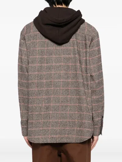 Undercover Brown Up2e4407-1 Hoodie In Multi