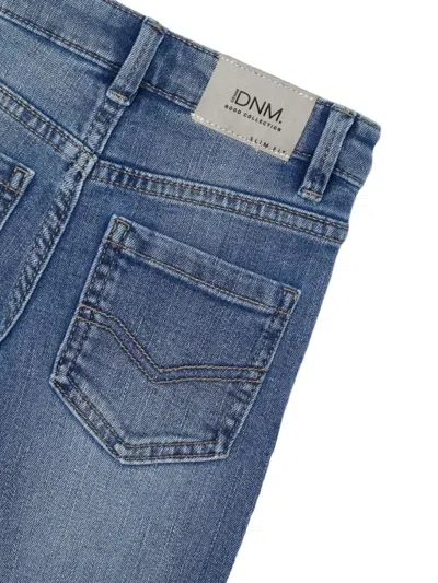 Mayoral Logo-patch Denim Jeans In Blue