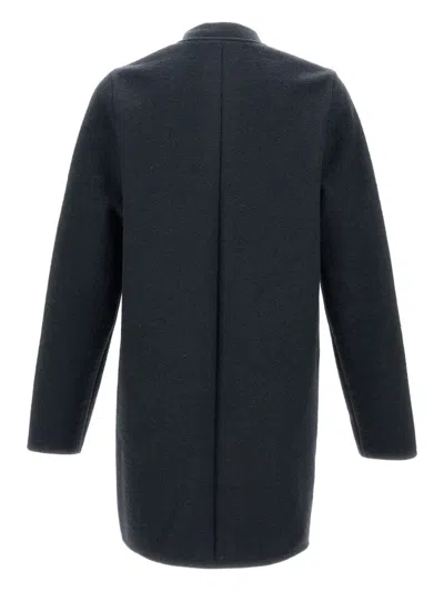 Rier Buttoned Coat In Black