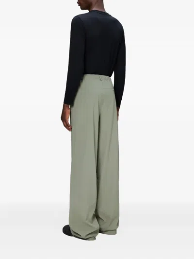 Rains Suva Hardshell Pants Wide In Green