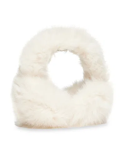 Jocelyn Faux Fur Earmuffs In White